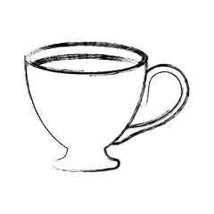 Cup hot drink vector illustration arroma icon