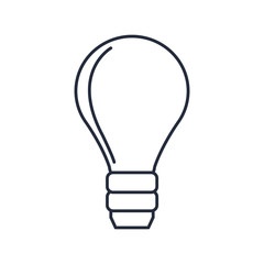 bulb light electricity creativity idea concept vector illustration