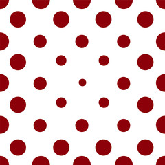 Red peas on a white background, seamless texture