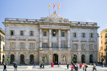 City hall in barcelona