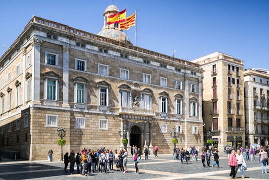 Palace Palau de la Generalitat de Catalunya, Barcelona