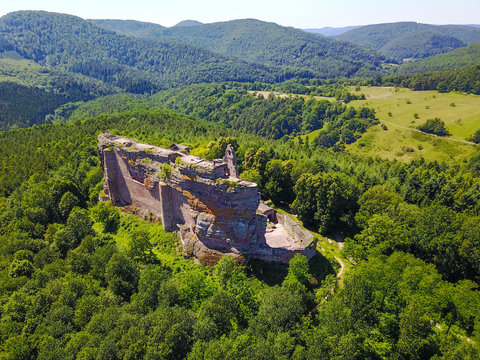 Burgruine Fleckenstein, Vogesen Elsass