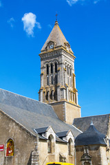 L'église Saint Philbert de Noirmoutier en ile en Vendée 