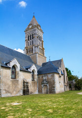 L'église Saint Philbert de Noirmoutier en ile en Vendée 