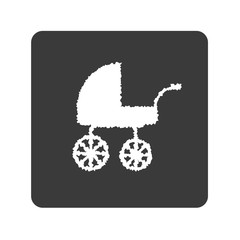 Kinderwagen - Handgezeichnet