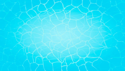 Top view of water surface.Vector Illustration.