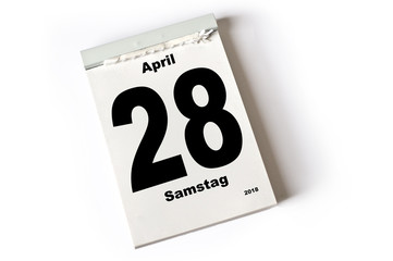 28. April 2018