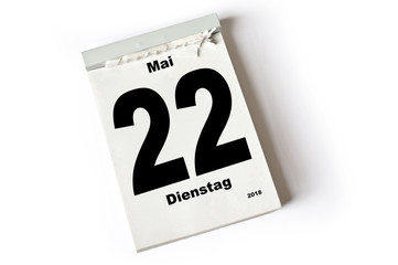 22. Mai 2018
