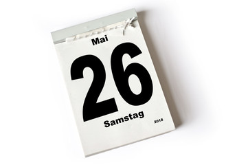 26. Mai 2018