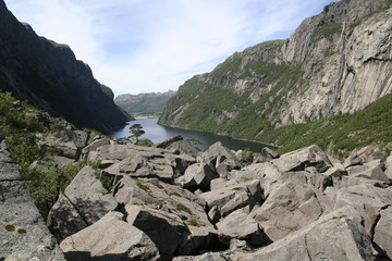 Naklejka premium Norway landscape 2