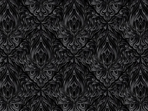 black and white pattern.