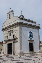 Small Goncalinho church in Barroque style. Built during the first quarter of the 18th century (1714) in honor of the patron St. Goncalinho. Aveiro, Portugal.