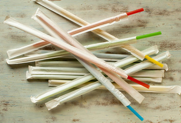 Tubules for cocktails.