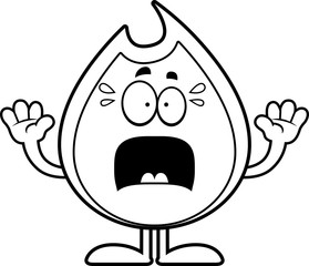 Scared Cartoon Fire
