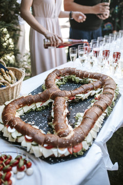 Riesen Brezel