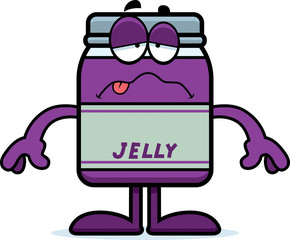 Sick Cartoon Jelly Jar
