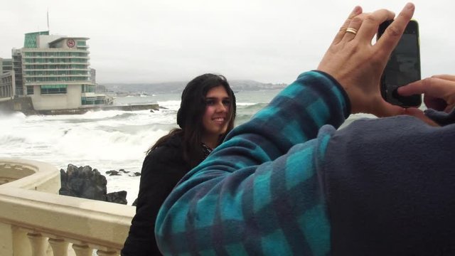 Taking photo of a Teenager Girl