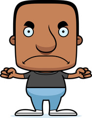 Cartoon Angry Man