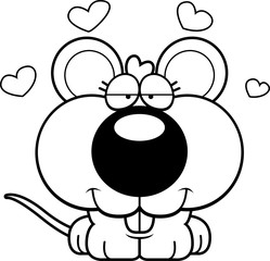 Cartoon Mouse Love