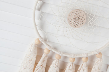 Cream dream catcher