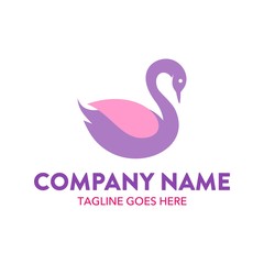 Fototapeta premium Swan Logo