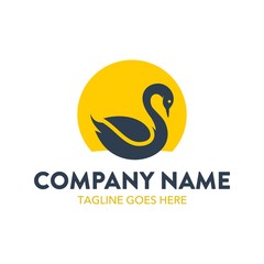 Obraz premium Swan Logo