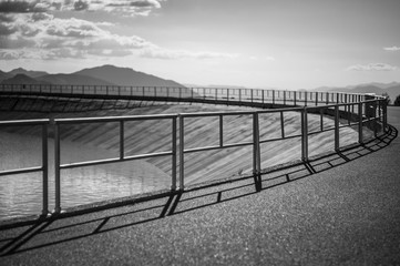 Obraz premium Reservoir BW