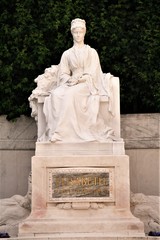 Sisi in Wien. Statue