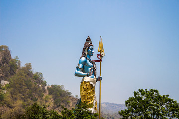 Lord Shiva of Har ki Pauri situated in Haridwar, Rishikesh, Uttarakhand, India	