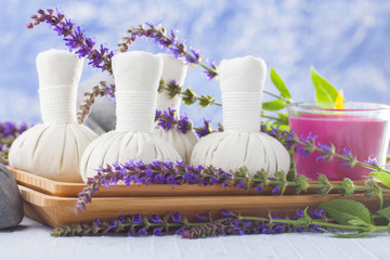 herbal compress massage