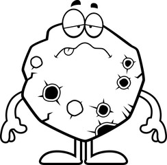 Sick Cartoon Asteroid