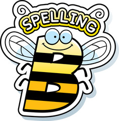 Cartoon Spelling Bee Text