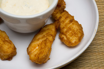 deep fried grouper fish 