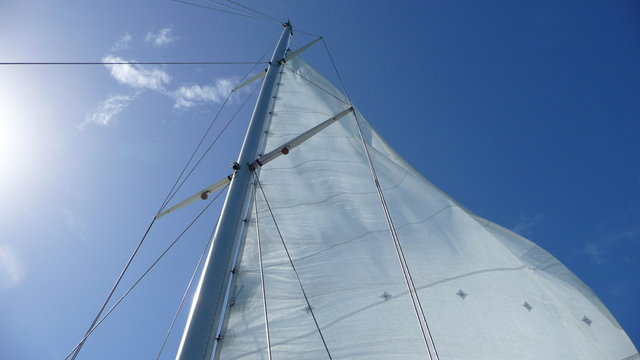 Mast Of A Sailboat