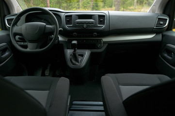 Interior of the new car