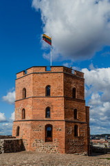 Wilno, Wieża na wzgórzu Gedymina © fotozen