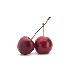 Cherry isolated on white background