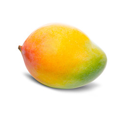 Mango isolated on white