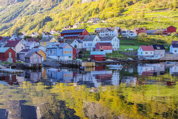 Fototapeta na wymiar Sognefjord scenery, Norway, Scandinavia