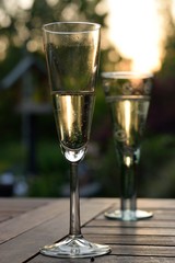 Drinking wine
