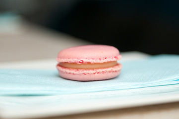 Pink macaroon