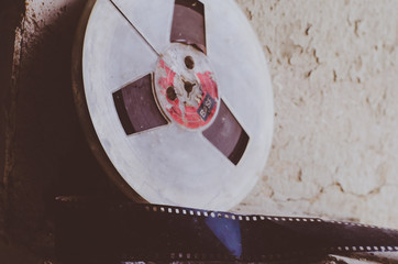Film relic retro black and white
