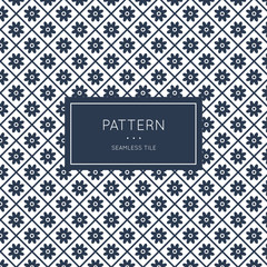 Geometric seamless pattern