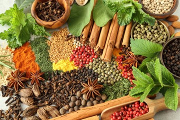 Herbs and spices.