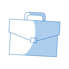 business briefcase portfolio document accessory vector illustration