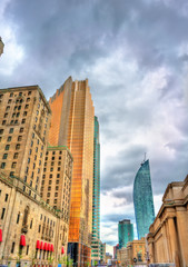 Front street in Toronto, Canada © Leonid Andronov