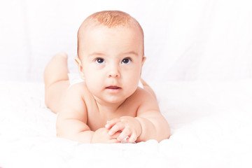 Cute baby portrait