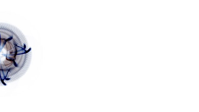 4k Abstract curl fractal art particles smoke line fireworks background,magic fog gas,psychedelic spin fancy pattern backdrop.