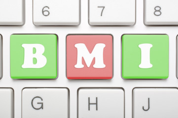 Bmi key on keyboard