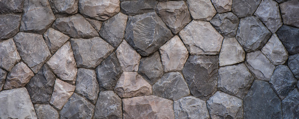 Limestone wall background and texture